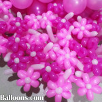 Flowers using Balloons