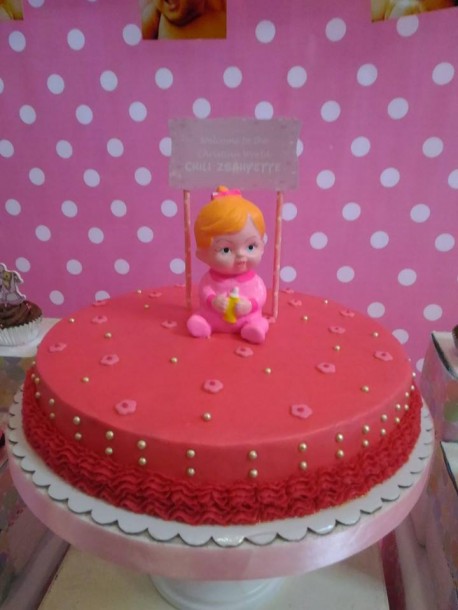 1-Layer Cake for a Christening