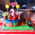 Cars-theme Cake for JP II’s 2nd Birthday