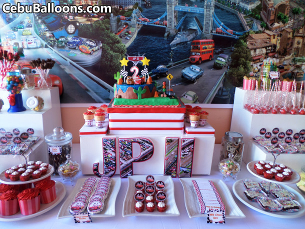 Disney Cars-theme Sweets Buffet for JP II at Deca Homes Talisay