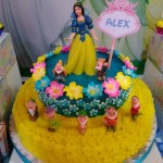 Snowhite & the Seven Dwarfs Cake