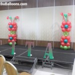 Balloon Pillars & Styro Letters for an 80th Birthday at Golden Prince Hotel