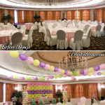 Before & After – Venue Transformation using Balloons