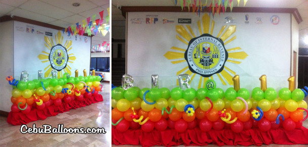 Balloon Decoration for BIR's 111th Anniversary