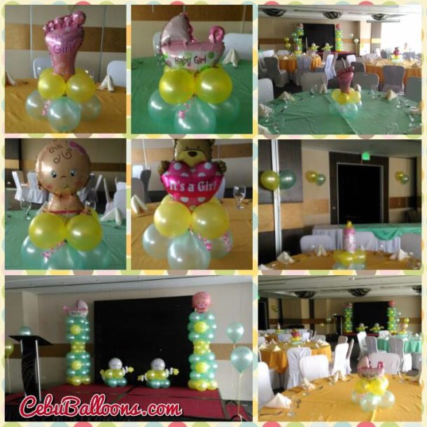 Balloons for a Christening at Bogo Function Room | Cebu Balloons and ...