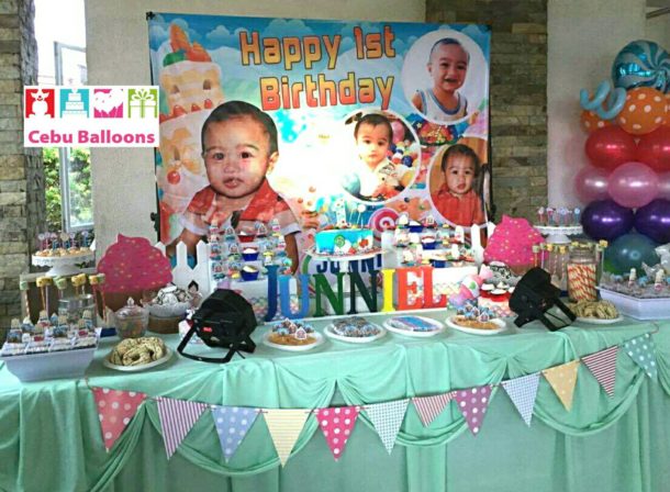 Junniel 1st Birthday Desserts